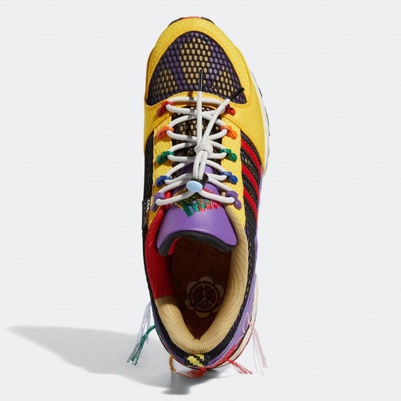 Adidas EQT Support 93 Sean Wotherspoon Low Mens Shoes Yellow GX3893 NEW Multi Sz - Picture 3 of 7